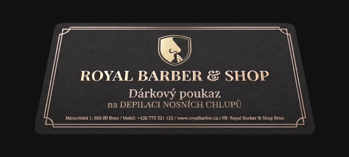 Dárkový poukaz na depilace